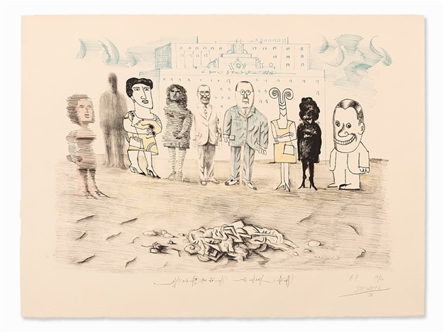 Mixed Media by Saul Steinberg on artnet