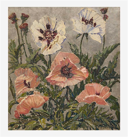 The Poppies White and Pink by Mary Elizabeth Price on artnet
