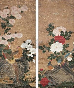 無款 花鳥 無款 花鳥 無款 花鳥