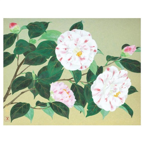 五色椿 by Rieko Morita on artnet