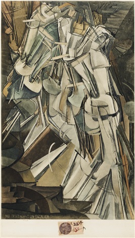 NUDE DESCENDING A STAIRCASE, NO. 2 by Marcel Duchamp on artnet