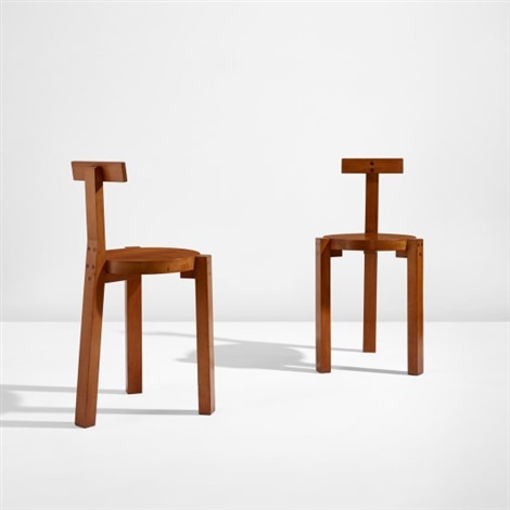 Pair of Girafa chairs, designed for Casa do Benin, Salvador