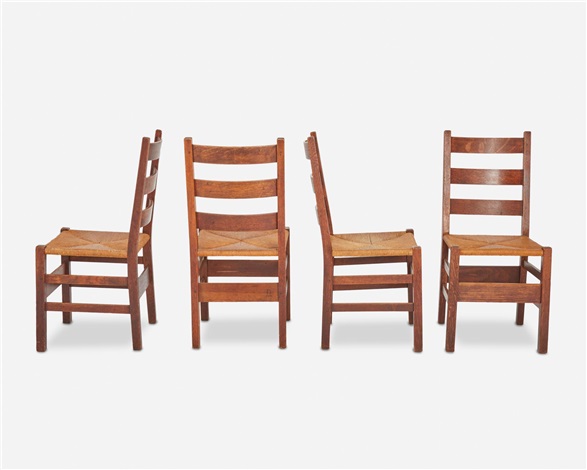 Stickley ladder shop back chairs