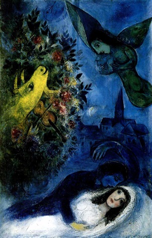 Marc Chagall、LA BELLE DE NUIT、海外版超希少レゾネ Marc Chagall