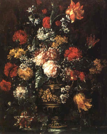 BLUMENSTRAUSS IN EINER PRUNKVASE by Elisabetta Marchioni on