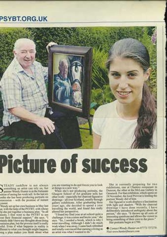 RECLINING NUDE - SELF PORTRAIT by Wendy Hunter on artnet