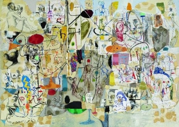 品揃え豊富で Mental states artnet on Condo George by faces and hands abstract アート・デザイン・音楽