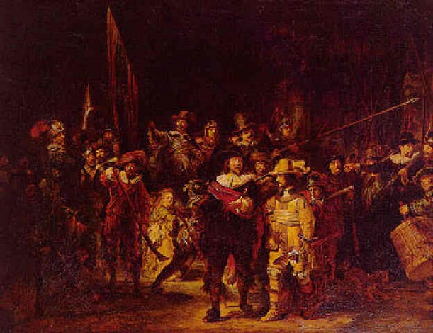 The company of Captain Frans Banning Cocq and Lieutenant Willem van