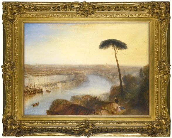 Rome from Mount Aventine by Joseph Mallord William Turner on artnet