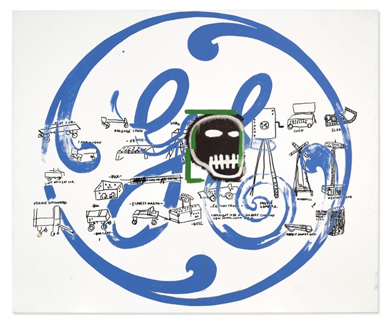 GESkull by Jean-Michel Basquiat and Andy Warhol on artnet