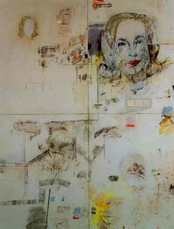 PORTRAIT OF ETHEL SCULL by Robert Rauschenberg on artnet