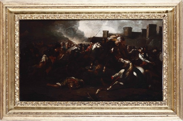 La Flotta Cristiana Vi Sconfisse Quella Turca Scontro tra la cavalleria cristiana e quella turca by Marzio Masturzo