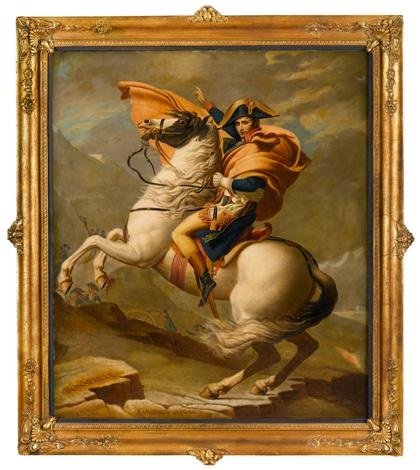 Napoleon Crossing The Alps By Jacques Louis David On Artnet Jacques Louis David Napoleon Crossing The Alps