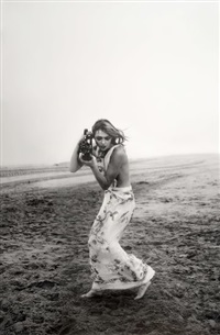 Sasha with Bolex, French Vogue, Le Touquet,..., 2006