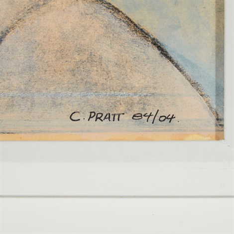 ANONYMOUS NUDE WITH A PONYTAIL, 19842004 by Christopher Pratt on artnet