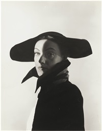 hat fashion, new york by erwin blumenfeld