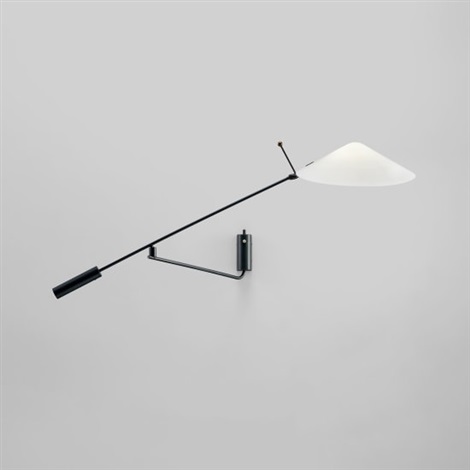 Counterweighted wall light, model no. 242P by Robert Mathieu on artnet