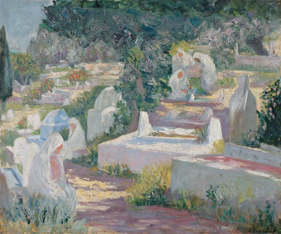 cimetière el kettar à alger by emile gaudissard