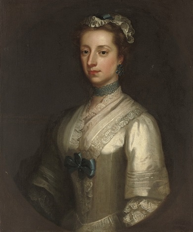 Portrait of Elizabeth, Viscountess Lewisham, Countess of Guilford,in a