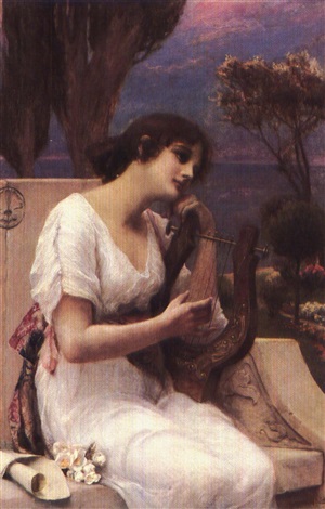 Playing lyre cheap