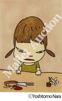 奈良美智 版画 Broken Treasures （奈良美智 Don't cry | 絵画