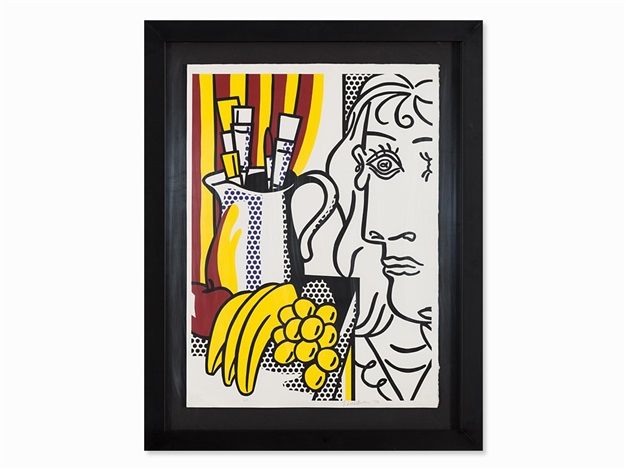 Still Life with Picasso by Roy Lichtenstein on artnet