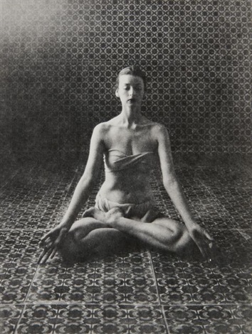 Yoga Experiment in New York Dorian Leigh by Irving Penn on artnet