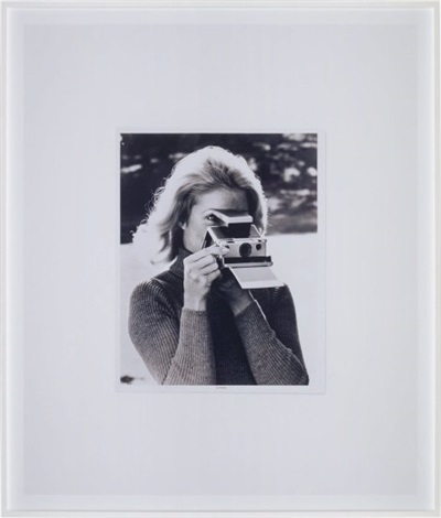 Woman With A Camera Polaroid by Anne Collier on artnet