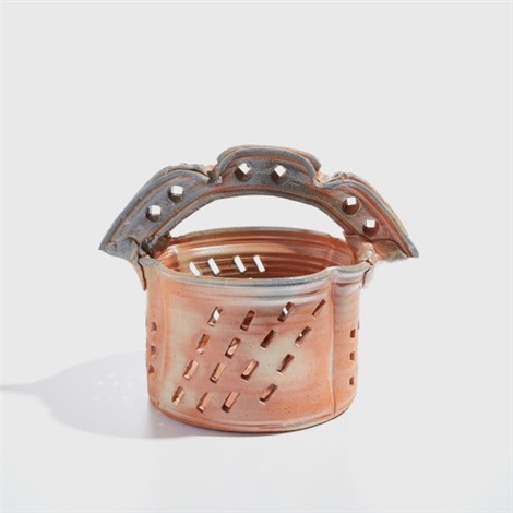 Perforated basket by Betty Woodman on artnet