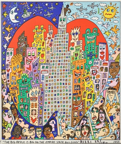 ジェームスリジィWELCOME TO THE BIG APPLE ジェームス・リジィ 『THE BIG APPLE IS BIG ON GOOD FOOD』 買取価格