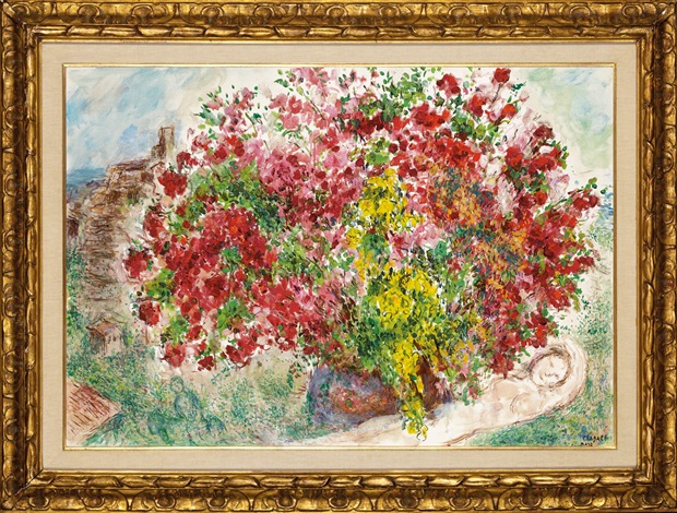 Les Jardins de Saint Paul by Marc Chagall on artnet