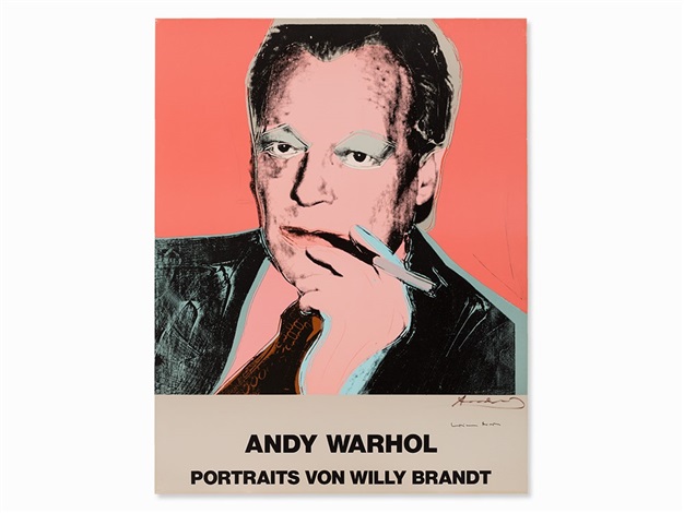Andy Warhol Willy Brandt