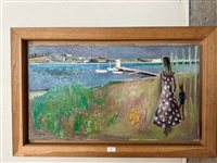 E'douard es Mac-avoy 【マリアンヌ】肉筆油彩画 E'douard es Mac-avoy