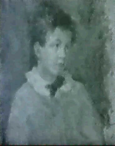 PORTRAET AF EN LILLE DRENG MED HVID KRAVE OG SORT SLOJFE by Vilhelm ...