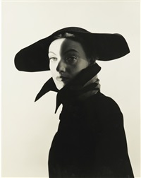 hat fashion, new york by erwin blumenfeld