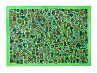 Mr. Doodle - Alien Town Print - Limited Edition x/300 In