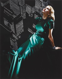 city lights, new york by erwin blumenfeld