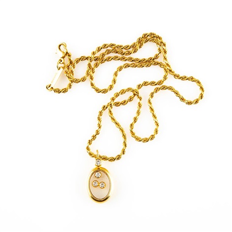 Chopard 750 necklace sales