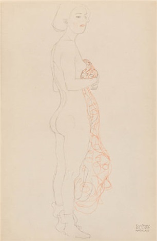 Gustav Klimt クリムト画集 Twenty-five drawings FÜNFUNDZWANZIG HANDZEICHNUNGEN TWENTY-FIVE DRAWINGS by Gustav