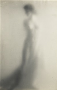 lisette (behind glass or veil), paris by erwin blumenfeld