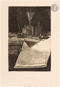 送料無料 フランソワ・ボンヴァン Franois Bonvin 銅版画1861年 版画