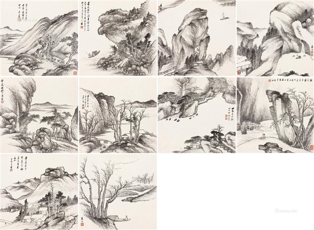 水墨山水图12 水墨山水圖12