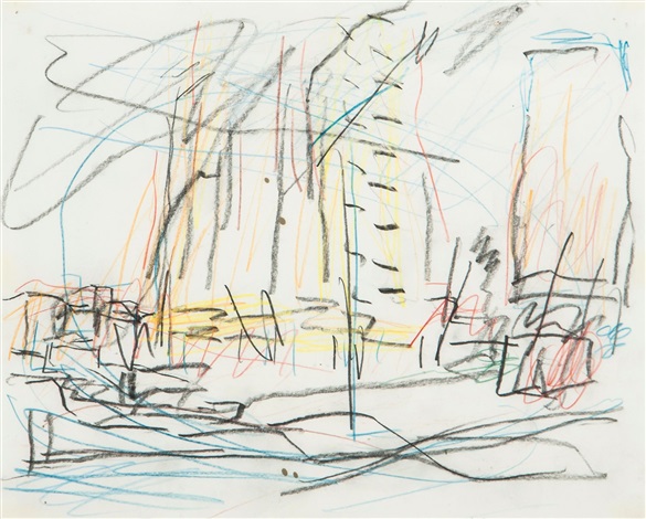 Untitled Landscape by Frank Auerbach on artnet