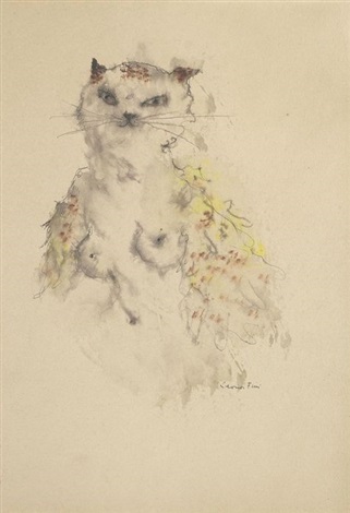 レオノール・フィニー　 　　女性 レオノール・フィニー 女性 パラッツォ・レアーレ《IO SONO LEONOR