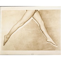 untitled (model's legs) by erwin blumenfeld