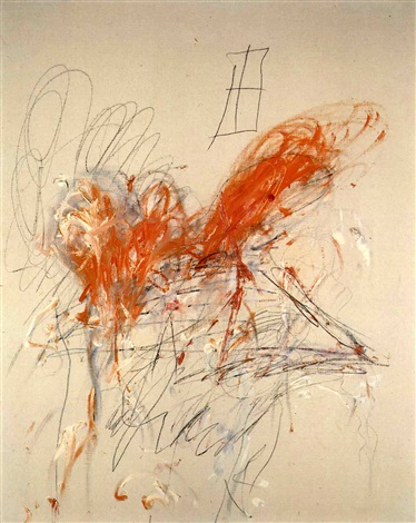 Leda and the swan by Cy Twombly on artnet
