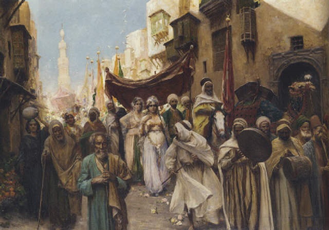 A wedding procession by Fabio Fabbi on artnet