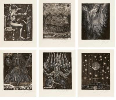 Ernst Fuchs / エルンスト・フックス版画「Samson 13