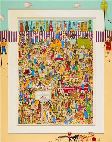 James Rizzi 「A Lot of Fun for City Kids」 A lot of Fun for City Kids by James Rizzi on artnet