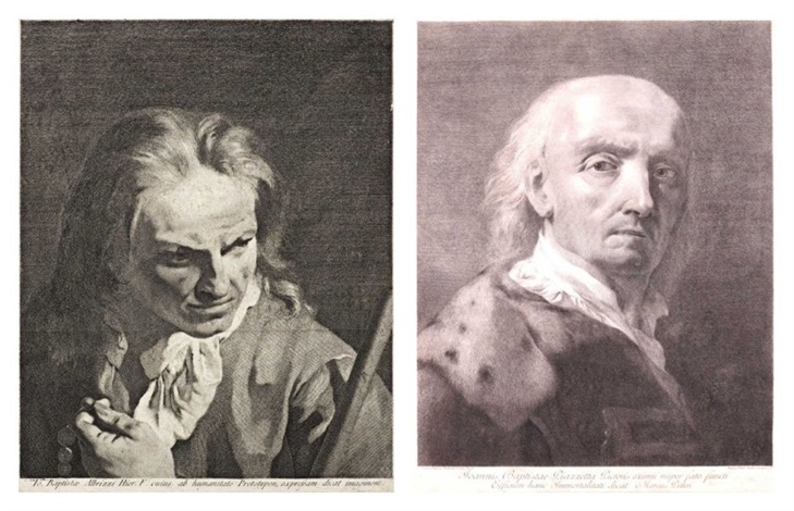 Portrait du peintre Giambattista Piazzetta by Marco Alvise Pitteri on ...